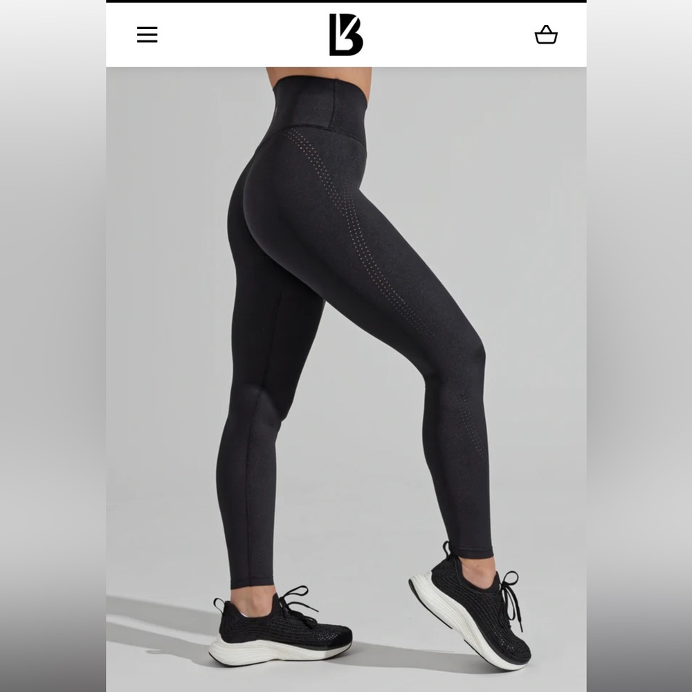 BuffBunny Black High-Waist Leggings